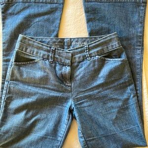 Limited flit and flare Jean trousers